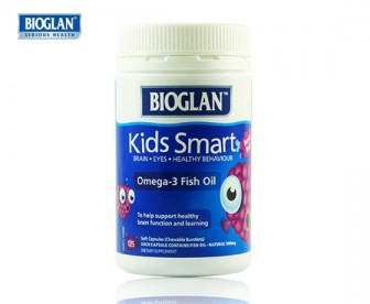 Bioglan 佳思敏 儿童聪明Omega3深海鱼油胶囊 125粒 Bioglan 佳思敏 儿童聪明Omega3深海鱼油胶囊 125粒
